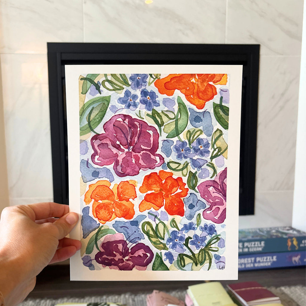 'Ruben's Garden' Art Print - 8x10