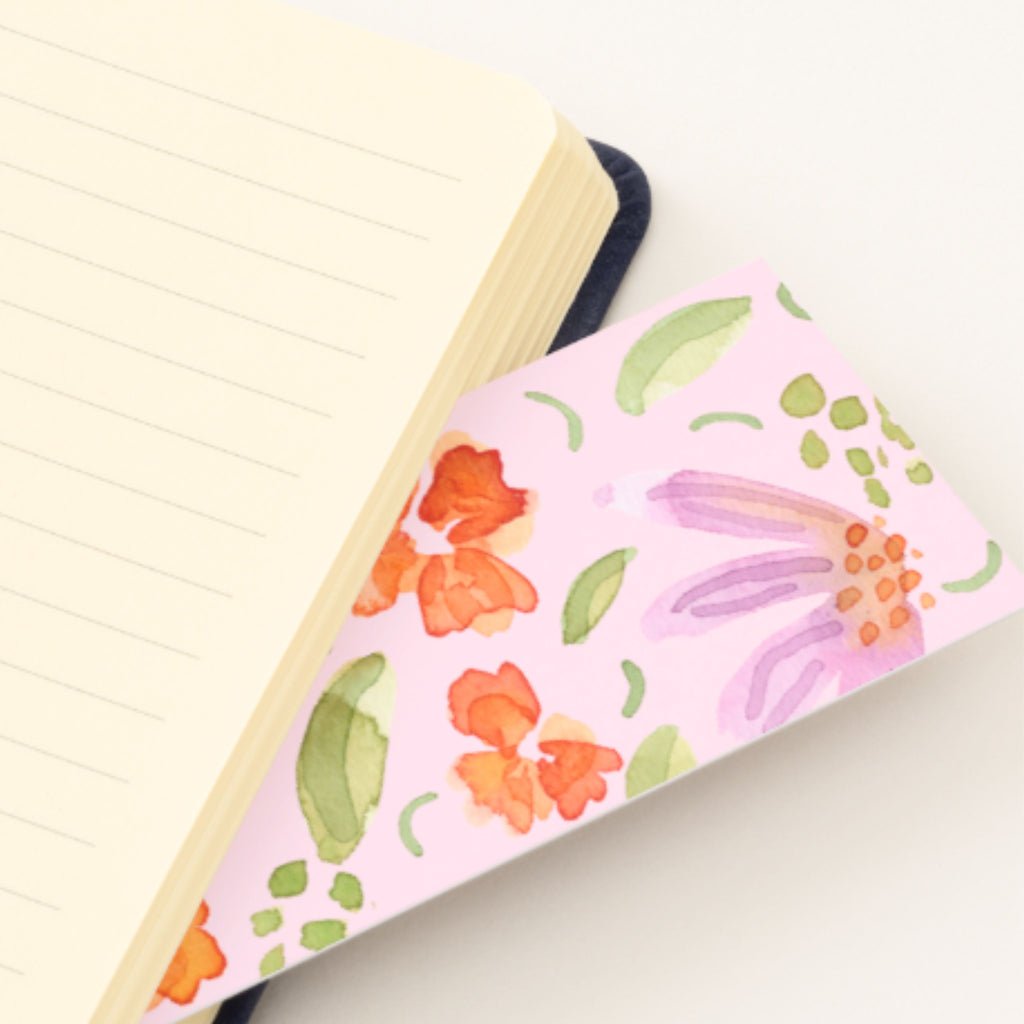 Pink Wildflowers MC Bookmark
