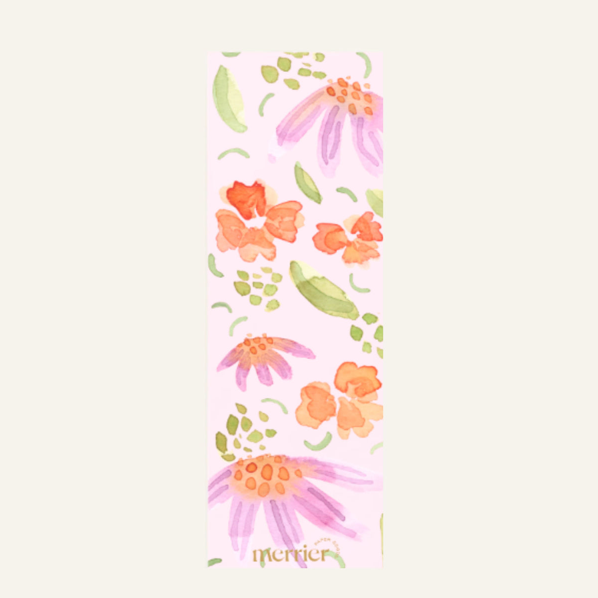 Pink Wildflowers MC Bookmark