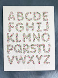 Abstract Alphabet Print