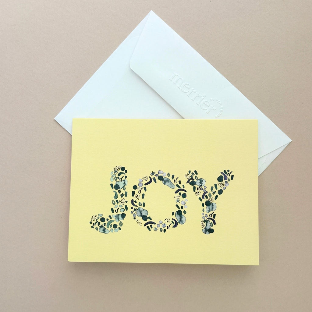 Joy Holiday card