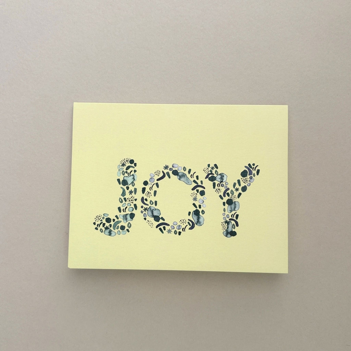 Joy Holiday card
