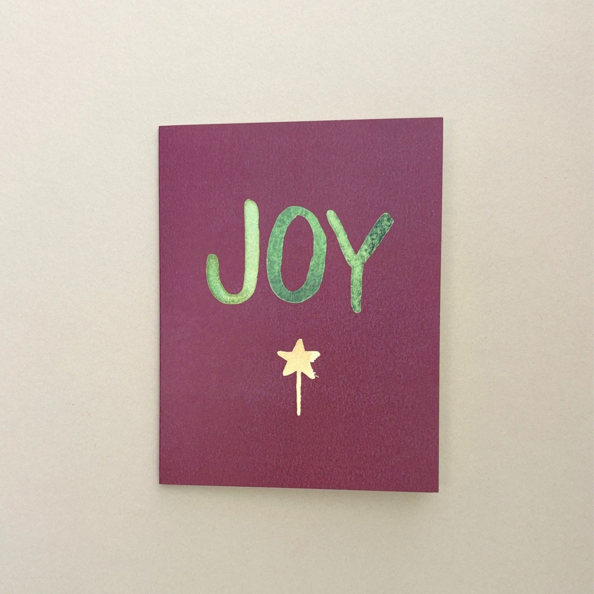Simple Joy Holiday Greeting Card
