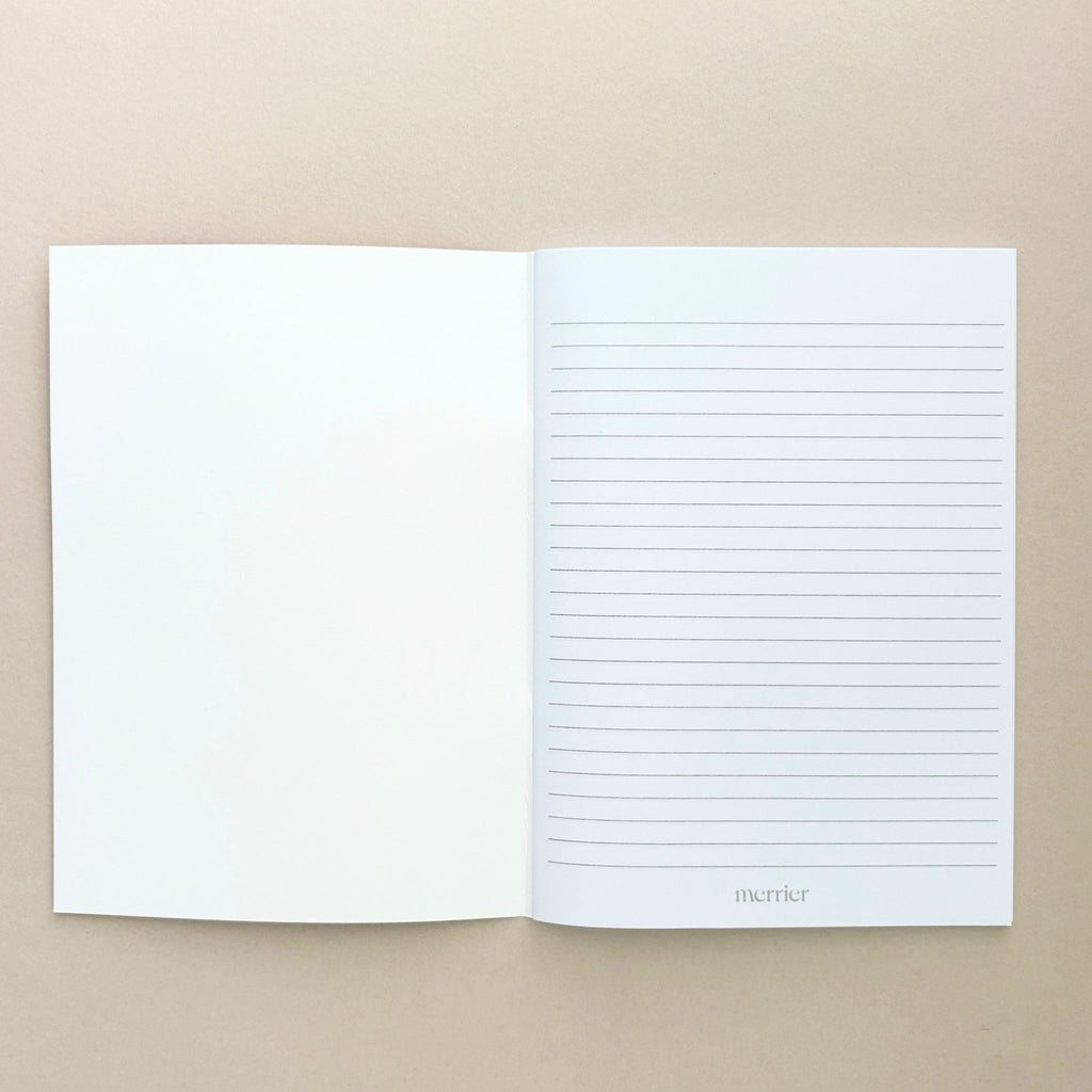Thank You Blue Stripe Greeting Card