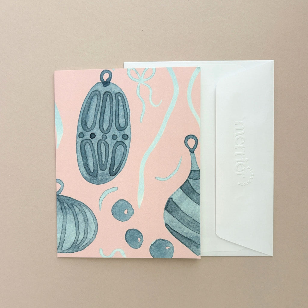 Baubles Holiday Greeting Card
