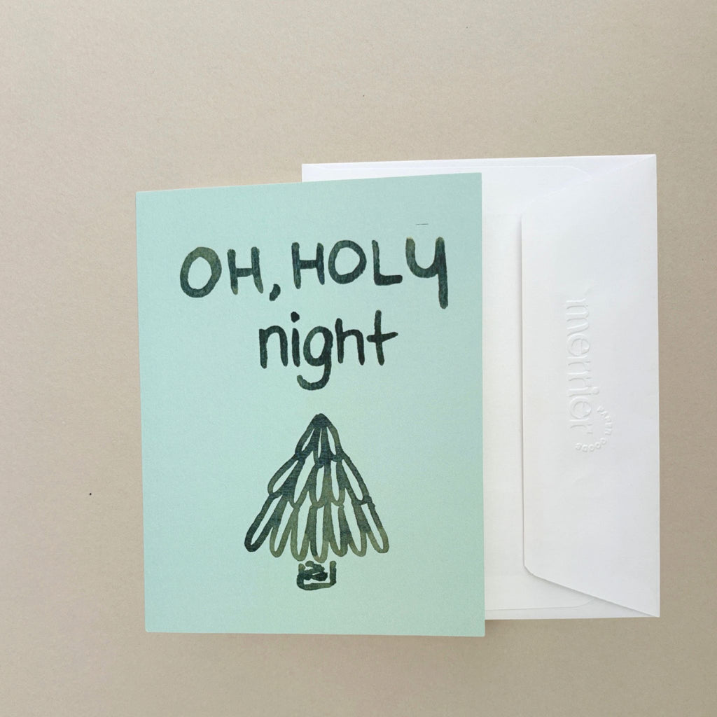 Oh, Holy Night Holiday Greeting Card