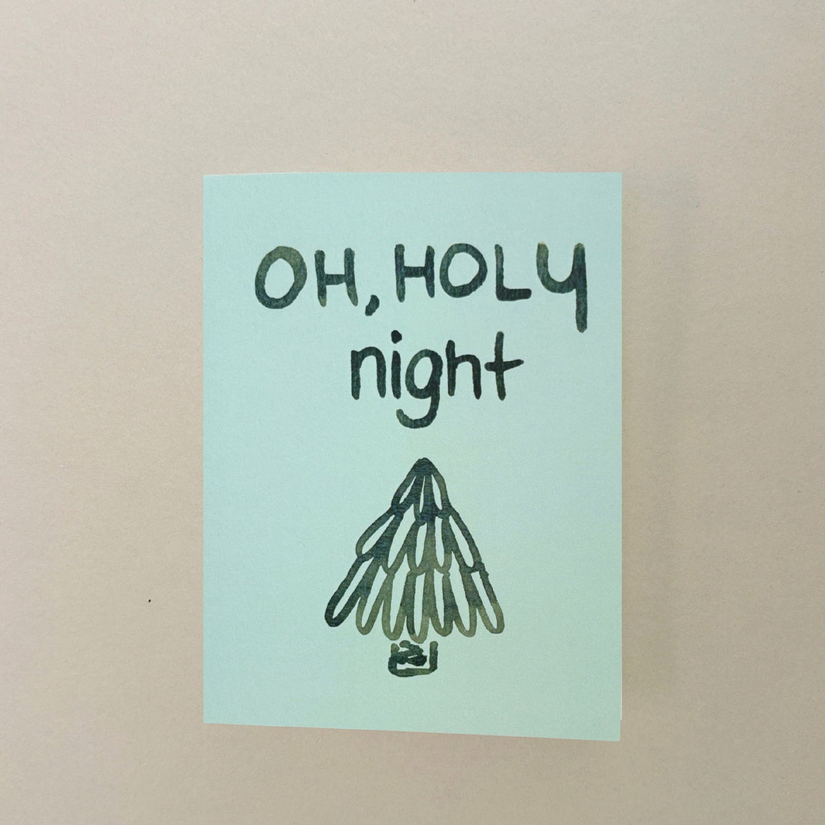 Oh, Holy Night Holiday Greeting Card