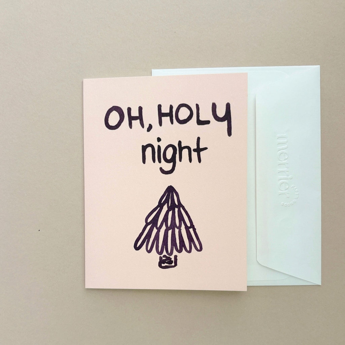 Oh, Holy Night Holiday Greeting Card