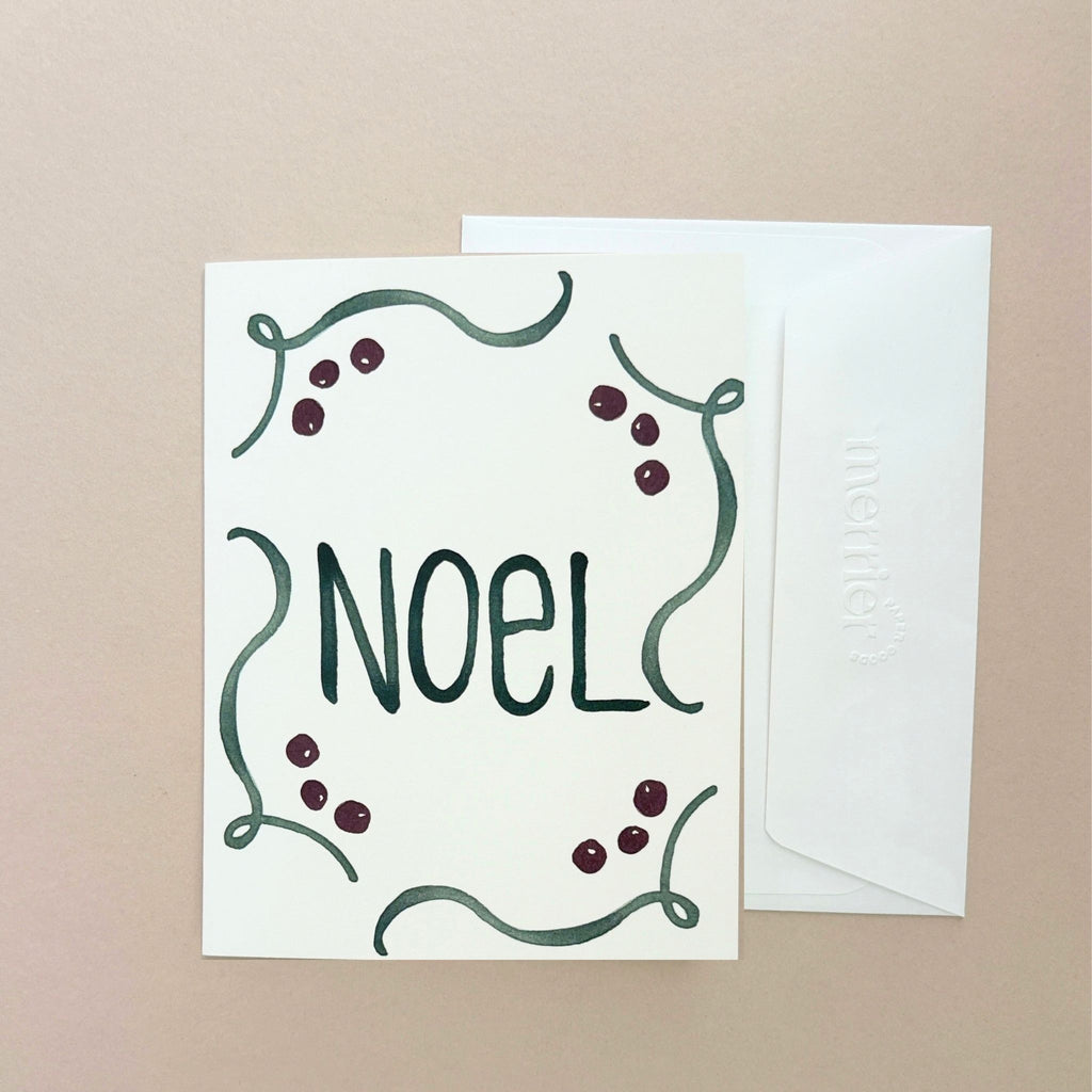 Noel Holiday Greeting Card