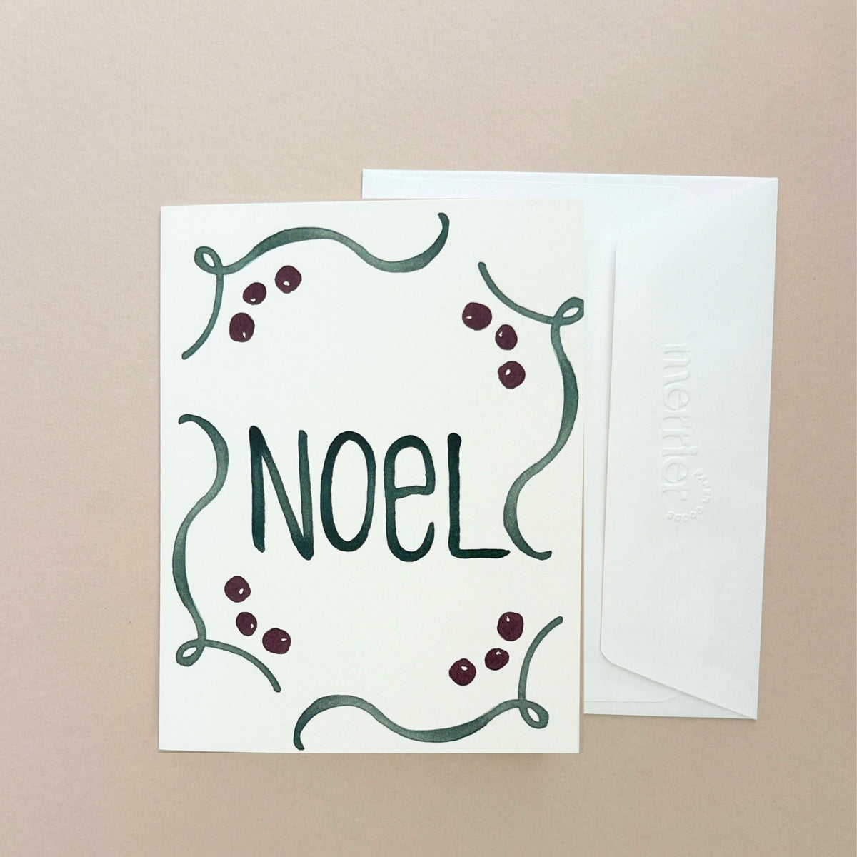 Noel Holiday Greeting Card