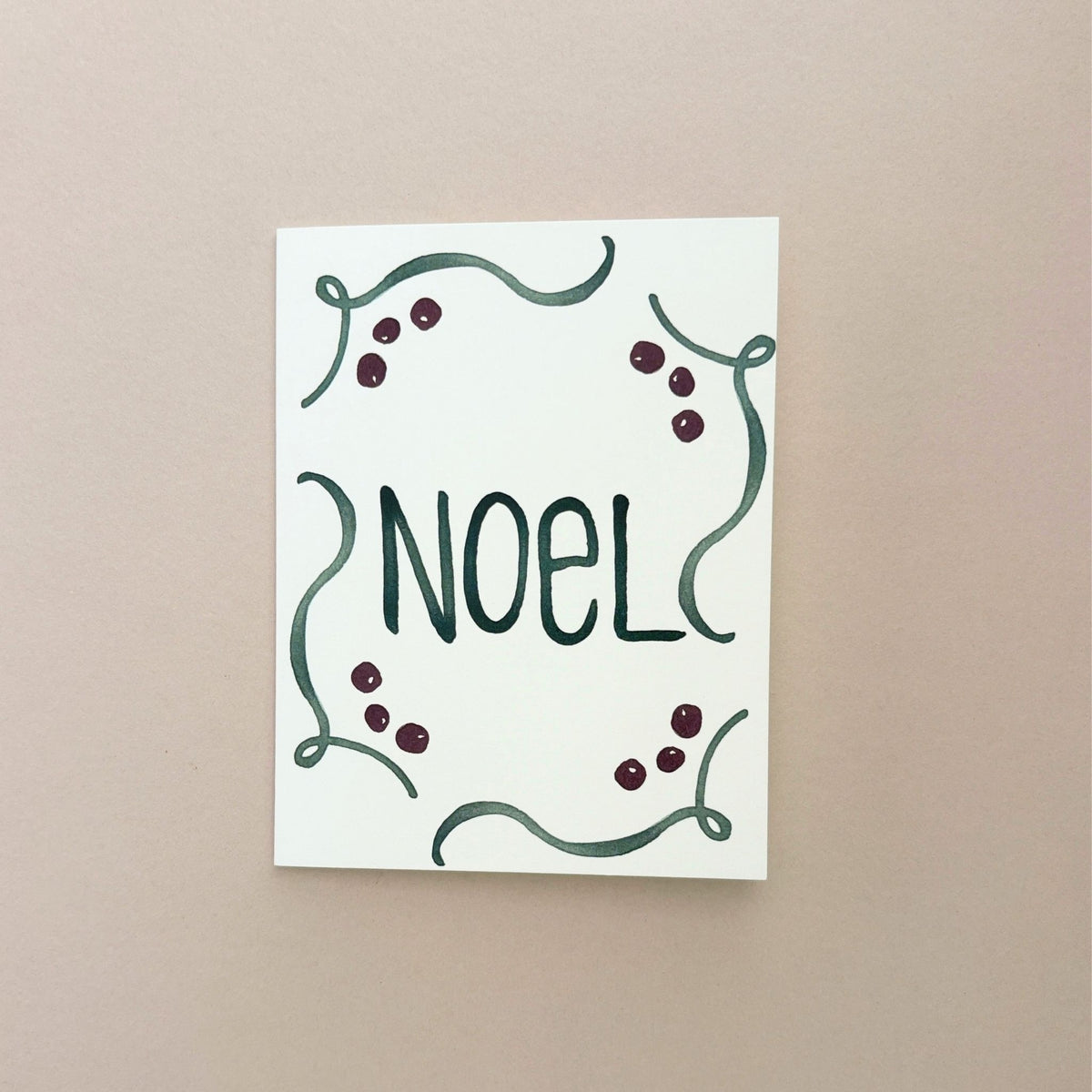 Noel Holiday Greeting Card