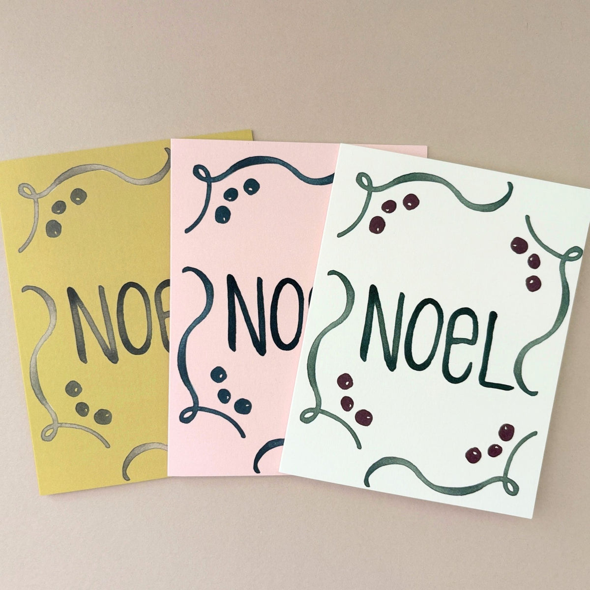 Noel Holiday Greeting Card