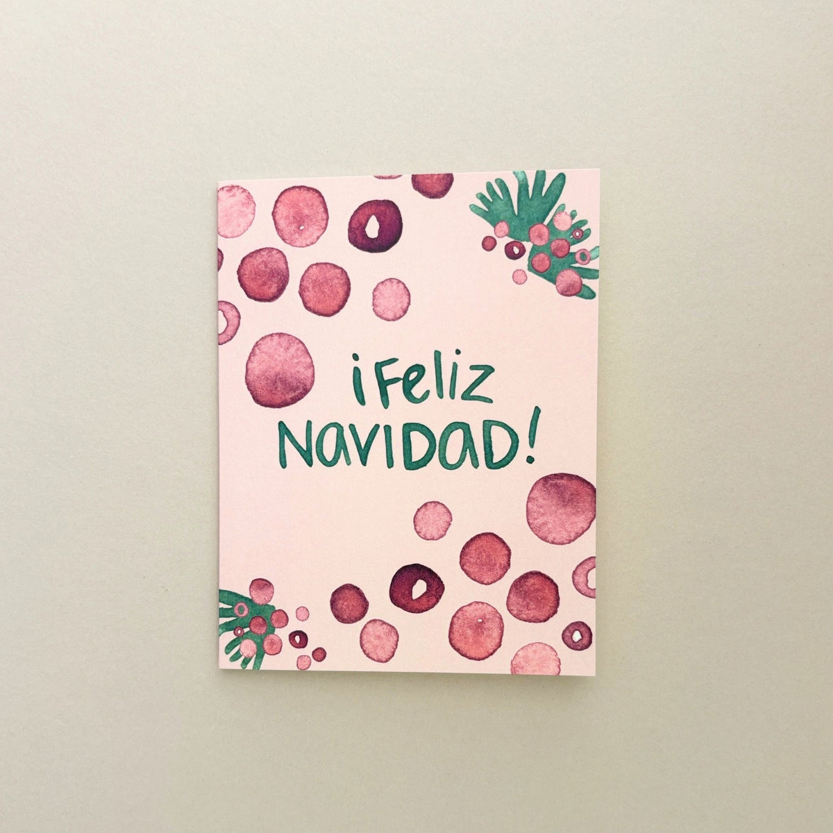 Feliz Navidad Holiday Greeting Card