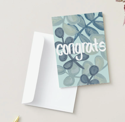 Eucalyptus Congrats