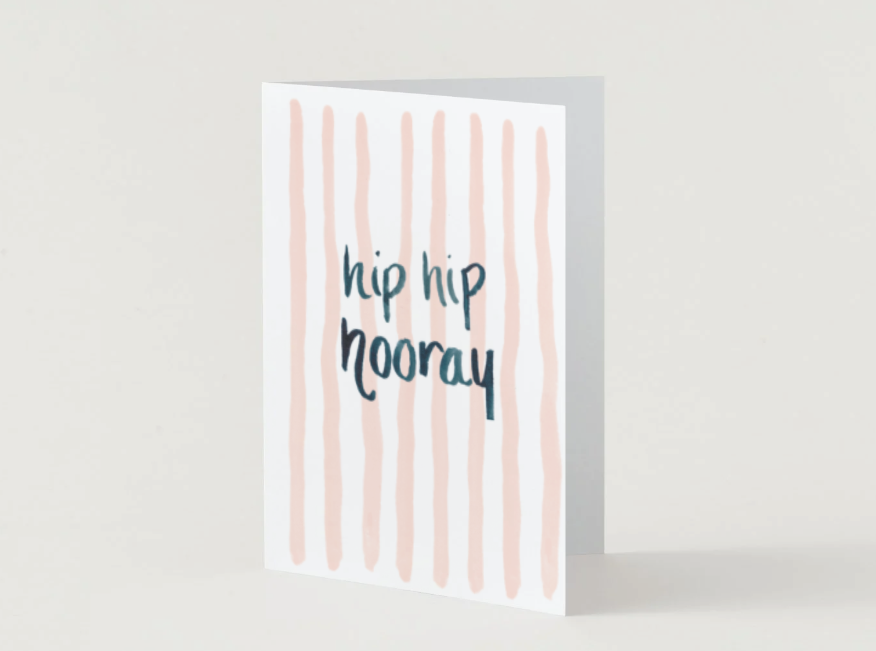 Hip Hip Hooray Card