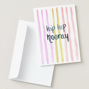 Hip Hip Hooray Card