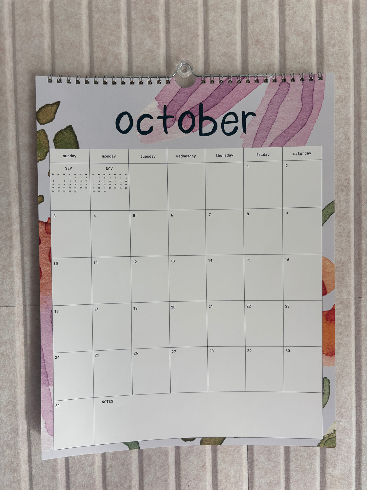 2027 12-Month Hanging Wall Calendar