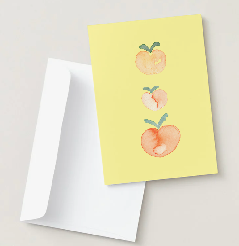 Peaches Card