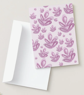 Rose Floral Card