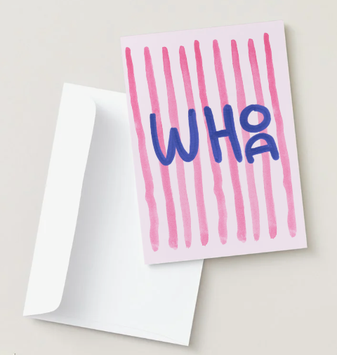 Whoa Card